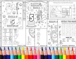 Party Games Coloring Coloring Page Personalized Activity Pages Zootopia Game Zootopia Colo Zootopia Party Coloring Pages Birthday Words