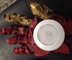 If you want a hand that bends place your hand on the easier to bend direction. Iron Man Hand 7 Steps Instructables