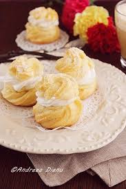 Choux A La Creme Cu Vanilie Pasiune Pentru Bucatarie Food Desserts Favorite Recipes