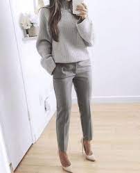 Classical Work Outfit For Winter Fashionactivation Professional Work Outfit Winter Outfits For Work Casual Work Outfits