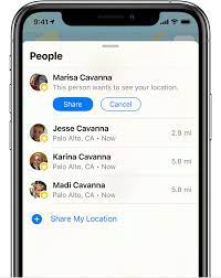 It's been beyond helpful, especially during a night out. Find Friends And Share Your Location With Find My Apple Support