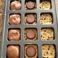 Brownie Cookie Cups Recipe Food Eat Dessert Desserts