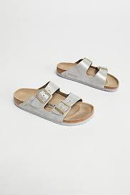 Birkenstock Arizona Washed Metallic Rose Gold Arizona Washed Metallic Birkenstock Sandal Birkenstock Birkenstock Sandals Sandals