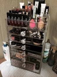 kardashian acrylic makeup storage