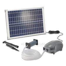Der teich wird von außen beleuchtet. Solar Teichbelufter 25 500 Professional Solarversand De
