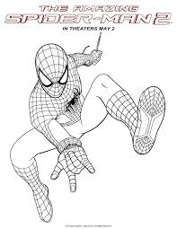 Spider Man 2 Spiderman Coloring Coloring Pages Bee Coloring Pages