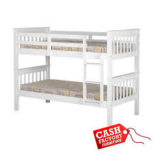 This is the smallest bed frame that we offer. Neptune White 3ft Bunk Bed Cash Factory Furniture