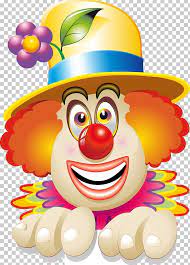 Clown Circus Face Png Art Carnival Cartoon Clown Vector Decoration Art Drawings For Kids Clown Watercolor Paintings For Beginners