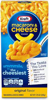Smoky chile sauce we love this for gussying up the macaroni and cheese and the fried chicken both, and for all sandwiches forever. Kraft Macaroni And Cheese Original Flavour No Artificial Flavours And Preservatives Pack Of 1 206g Amazon Co Uk Grocery