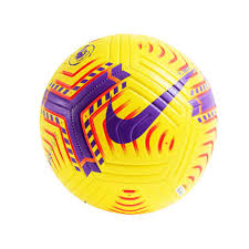The ball has a rubber bladder that helps to keep the air pressure and shape. Nike Premier League Strike Round Soccer Football Ball Yellow Cq7150 710 Size 4 5 Football Ball Premier League Soccer