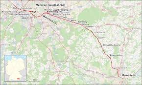 Die billigste ist per mitfahrdienst und kostet 9€ ja, die entfernung über straßen zwischen stuttgart und augsburg beträgt 162 km. Bahnstrecke Munchen Rosenheim Wikipedia