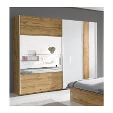 Armoire conforama 2 portes coulissantes. Armoire Garde Robe Wood Deux Portes Coulissantes 200 Cm Dressing