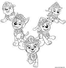 Coloriage Pat Patrouille Dino Rescue Chiots Dessin Pat Patrouille A Imprimer