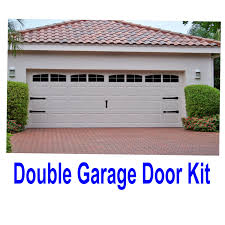 Carriage House Style Vinyl Garage Door Decal Kit Faux Windows Etsy Single Garage Door Faux Garage Door Windows Garage Doors