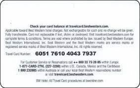 Card issued by cardco cxxxix, inc. Gift Card Hotels Von Herzen Anders Best Western Germany Federal Republic Von Herzen Col D Bestw 006