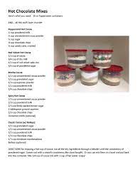 Chocolat Chaud Tupperware Recipes Tupperware Party Ideas Tupperware