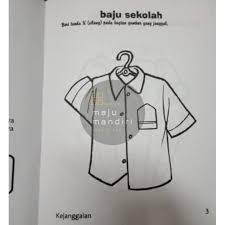 Konveksi seragam batik model baju seragam anak tk. Mewarnai Gambar Baju Seragam Tk