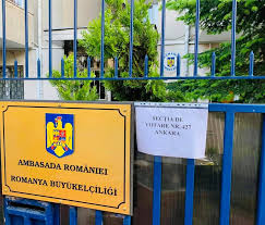 Ambasada româniei ⭐ , moldova, chisinau, strada bucurești, 66/1: Primii AlegÄƒtori Au Votat La SecÈ›ia Nr 427 Din StrÄƒinÄƒtate Ambasada Romaniei In Turcia Embassy Of Romania To Turkey Facebook
