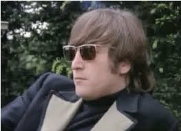 This is John Lennon during Rain/Paperback Writer video filming (1966).  Anyone knows anything about these? 😎 : r/sunglasses