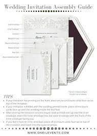 Wedding Invitation Etiquette Here Is An Easy Guide To See How To Assemble Your Wedding Invitation Etiquette Wedding Invitation Envelopes Wedding Invitations