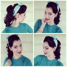 50 S Hairstyles Tutorial Google Search Hair Tutorial 50s Hairstyles 50s Hair And Makeup