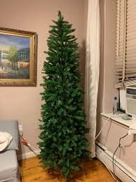 Maybe you would like to learn more about one of these? National Tree 7 Ft Unlit Pencil Kingswood Fir Artificial Christmas Tree Walmart Com Walmart Com