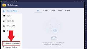 Media Manager On Bluestacks 5 Bluestacks Support
