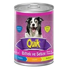 quik biftek ve sebzeli konserve k pek mamas 415 gr biftek konserve kopek