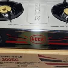 Hock sebagai ahli dapur terpercaya sejak tahun 1968, kini telah memproduksi berbagai alat dapur berkualitas seperti kompor, cooker hood, oven, kitchen sink, sink tap dan water tank. Jual Termurah Kompor Gas Hock 2 Tungku Elegant Gold Hp 200 Eg Beban 100kg Kota Surabaya Agen Kompor Oven Hock Sprei Felicia Tokopedia