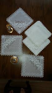 2 2 Lastik Orgu Filet Crochet Dantel Tig Isi Dantel