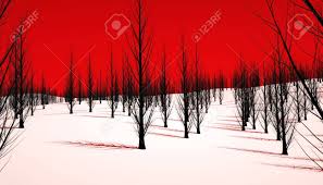 But it is a cluttered assemblage of unnecessary flashbacks disrupting the rhythm of its nicely executed. An Eerie Forest With A Blood Red Sky And Dead Trees Stock Photo Picture And Royalty Free Image Image 24209386