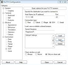 The host name (or ip address) bar is where a user will input the name or ip address of the server they want to connect. Section 2 Ssh And Samba On The Raspberry Pi S Config