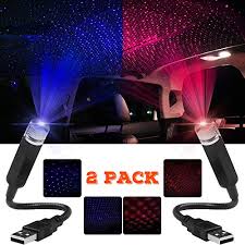 You could light them together or separately and freely. Usb Laser Light For Car Multiple Modes Interior Car Star Night Lights Romantic Atmosphere Decorations Led Roof Star For Ceiling Bedroom Party Buy Online In Antigua And Barbuda At Antigua Desertcart Com Productid 174512317