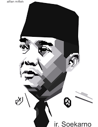 Mengenal biografi soekarno, tentu tak lengkap jika biografi soekarno lengkap ✅ (animasi): Gambar Ir Soekarno Kartun