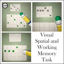 Visual Spatial And Working Memory Task Your Therapy Source Visual Perceptual Activities Working Memory Visual Perception Activities
