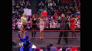 Randy Orton, Stacy Keibler, Melina, Christy Hemme and Maria Segment