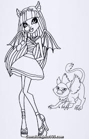 Zauberhafte Ausmalbilder Monster High Rochelle Ausmalbilder Monster High Ausmalbilder Gratis Cute Coloring Pages Coloring Pages Monster High Printables