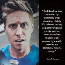 Russell Howard became a household name through Mock the Week, where his  lighthearted takes stood out among sharper satirical voices. His own series  Russell Howard's Good News (2009–2015) proved his belief that