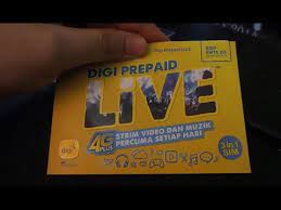 Digi smart prepaid™ is packed with all you need to stay connected. Unboxing New Digi Prepaid Live Sim Card 2017 Malaysia Youtube