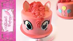 My little pony birthday cake. Pinkie Pie My Little Pony Cake Tutorial Youtube