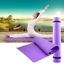 Yoga mats range in thickness, length, pattern and material. Buy 173cmx60cmx0 6cm Extra Thick Yoga Mat Exercise Mat Workout Fitness Pilates Non Slip Home Decor At Affordable Prices Free Shipping Real Reviews With Photos Joom