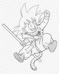 Begin by drawing a circle to outline goku's head. Png Transparent Stock Action Drawing Kid Drawing Dragon Ball Kid Goku Png Download Vhv