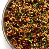 Brown Rice Mujadara Gimme Some Oven Recipe Recipes Barbacoa Recipe Delicious