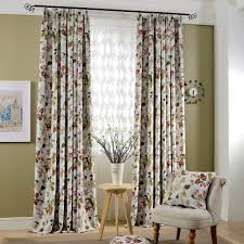 Pinch pleated drapes are not only for protection but also can add a decorative element to your. Red Flower Blackout Curtains Birds Bedroom Drapes Anady Top