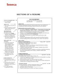 Bringing more than a decade of expertise to assist with account entries, data recording, compiling and analysing information. Resume Example Seneca College