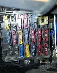 Blower motor, power window relay 4. Tacra S Diy Garage 4g9x Fuse Relay