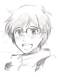 Look At This Beautiful Boy I Mean Seriously Fanart By Tsuyunotane Yuri On Ice Yuuri Anime Sketch Anime Drawings Sketches Anime Drawings