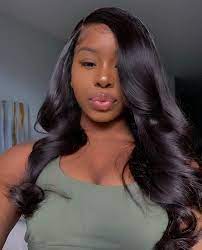 Youmi Human Virgin Hair Pre Plucked 13x6 Lace Front Wig And Full Lace Wig For Black Woman Free Shipping Ym0121 Loose Hairstyles Wig Hairstyles Weave Hairstyles