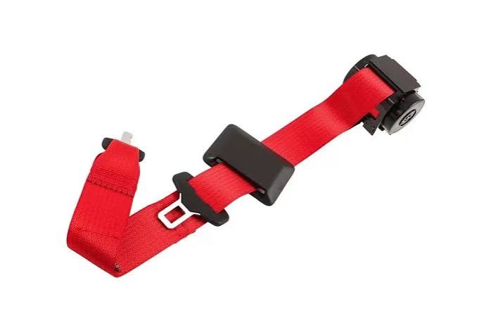 CT5-V Blackwing Red Rear Center Seat Belt - OEM (2022–2024)