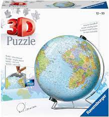 These diy toys are for unisex use and comprise of vivacious colors that attract the attention of kids. Amazon Com Ravensburger The Earth 540 Piece 3d Jigsaw Puzzle For Kids And Adults Easy Click Technology Means Pieces Fit Together Perfectly Toys Games